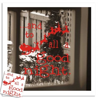 A Good Night Wall Sticker